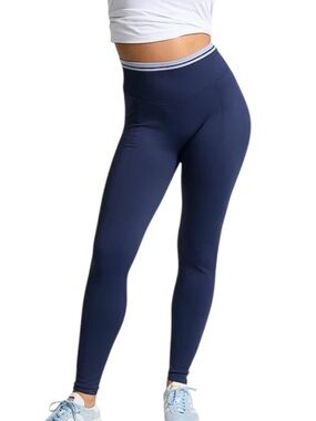 PINK Midnight Navy Blue Seamless Athletic Leggings